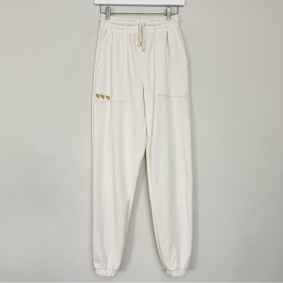 C. Bonz Gold Hearts Sweatpants - Picture 1 of 10